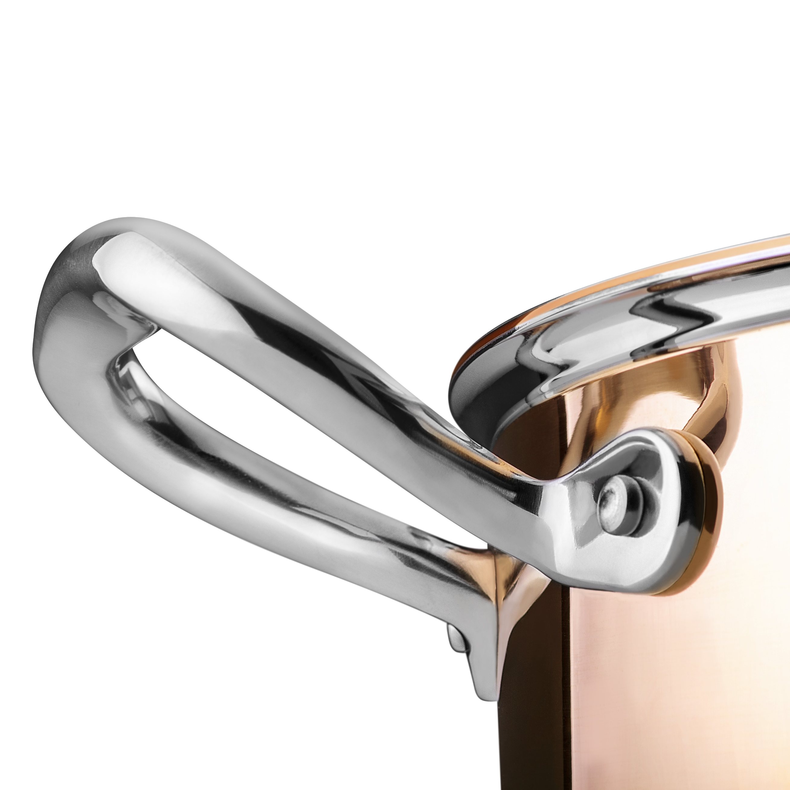 Bratentopf niedrig CON CLASSE 24 cm, Kupfer, Ruffoni