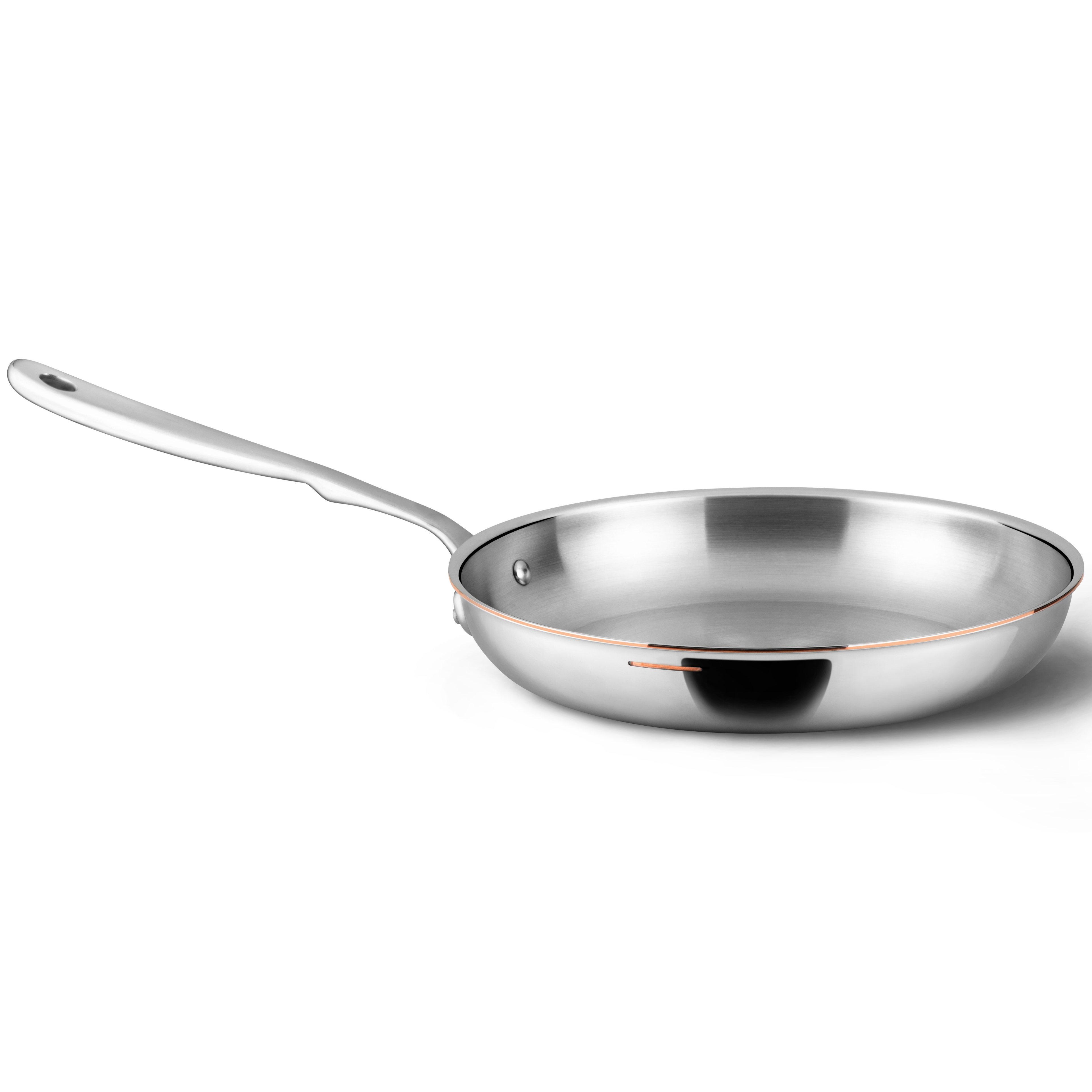 Kochtopfset CON CUORE, 7-teilig, Silber, Kupfer, Ruffoni