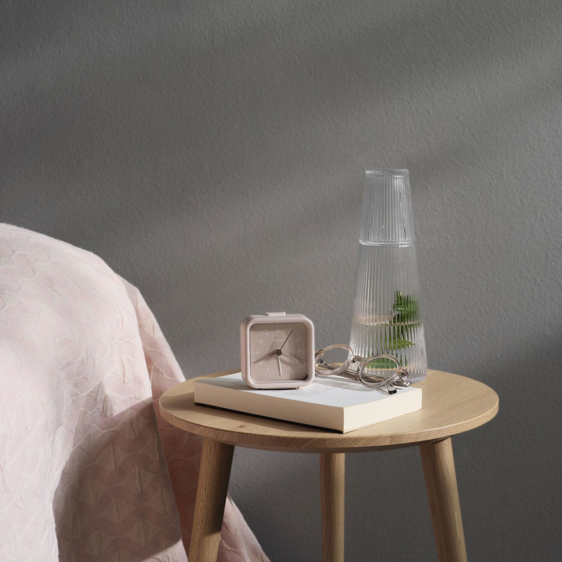 Wecker OKIRU 8 cm, rosa, Kunststoff, Stelton