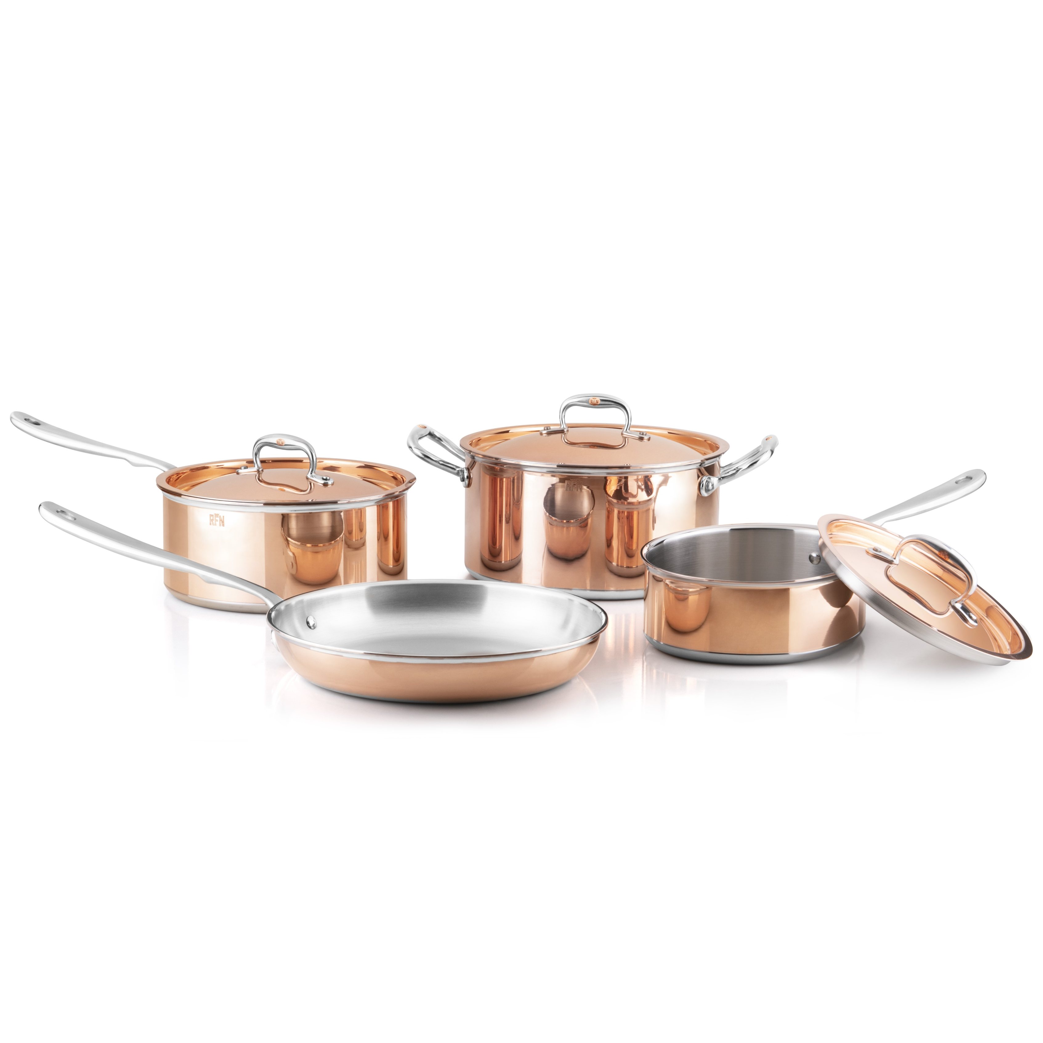 Topfdeckel CON CLASSE 18 cm, Kupfer, Ruffoni