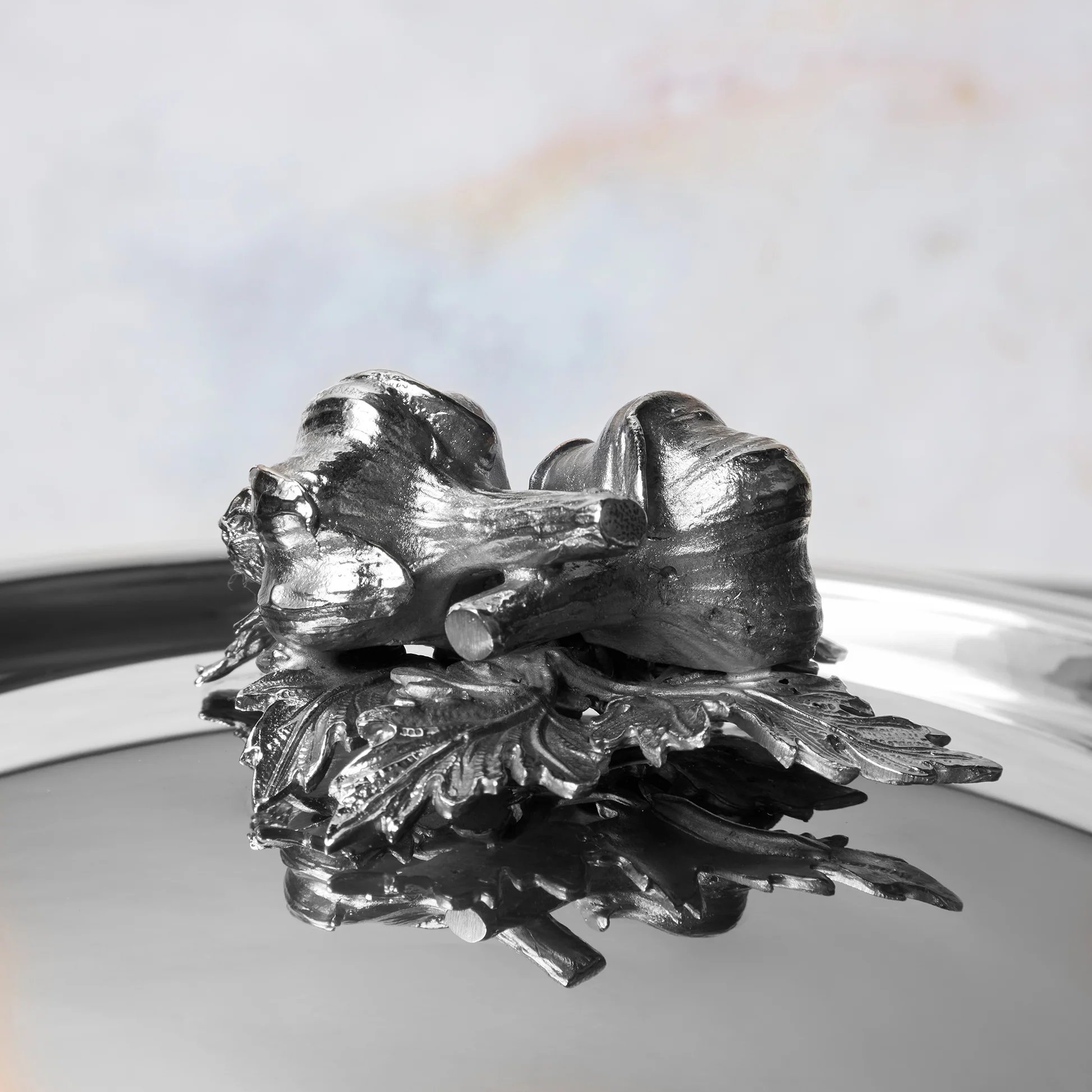 Sautépfanne OPUS PRIMA 26 cm, Silber, Edelstahl, Ruffoni