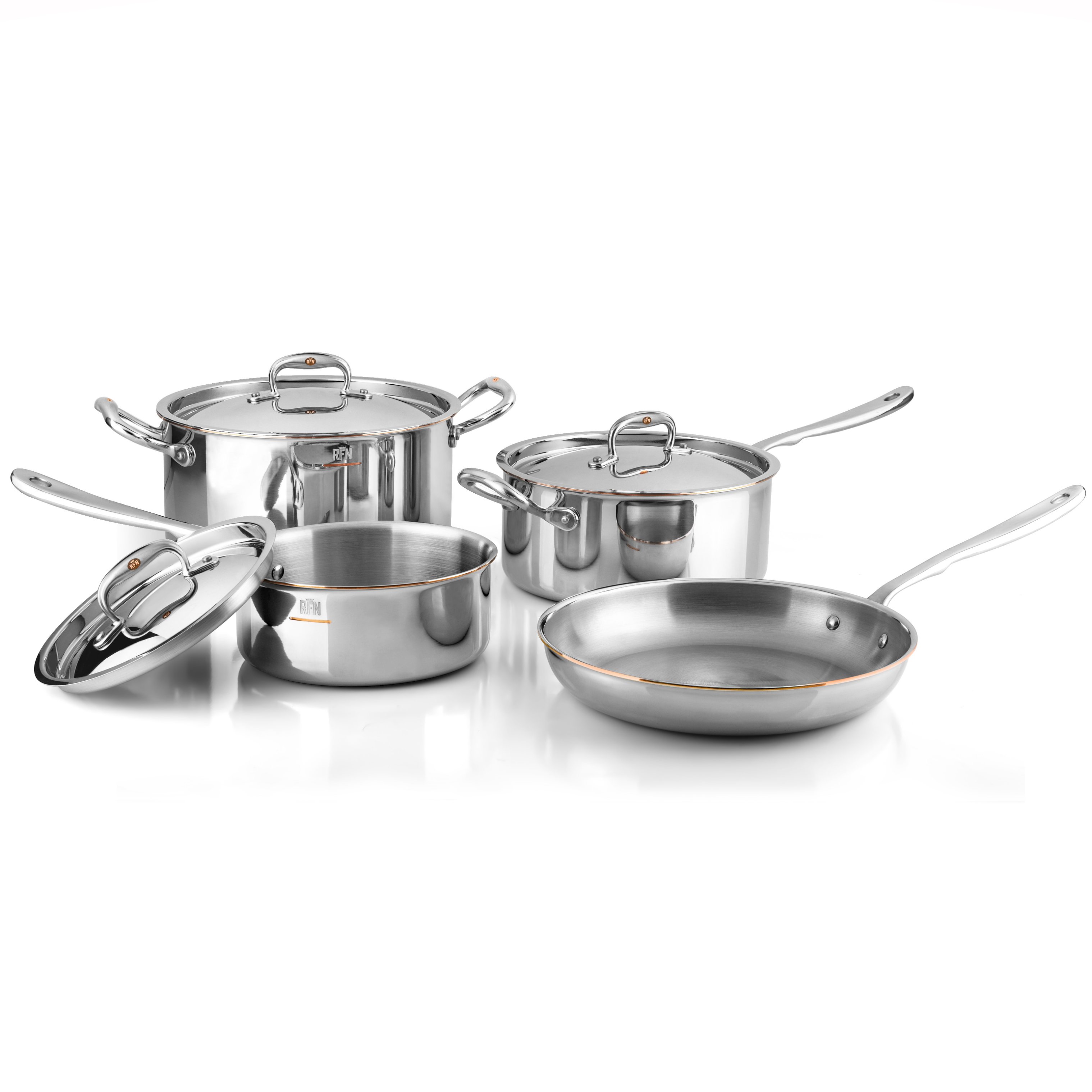Topfdeckel CON CUORE 22 cm, silber, Kupfer, Ruffoni