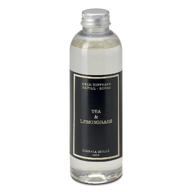Diffusor Nachfüllung TEA & LEMONGRASS 200 ml, Cereria Mollá