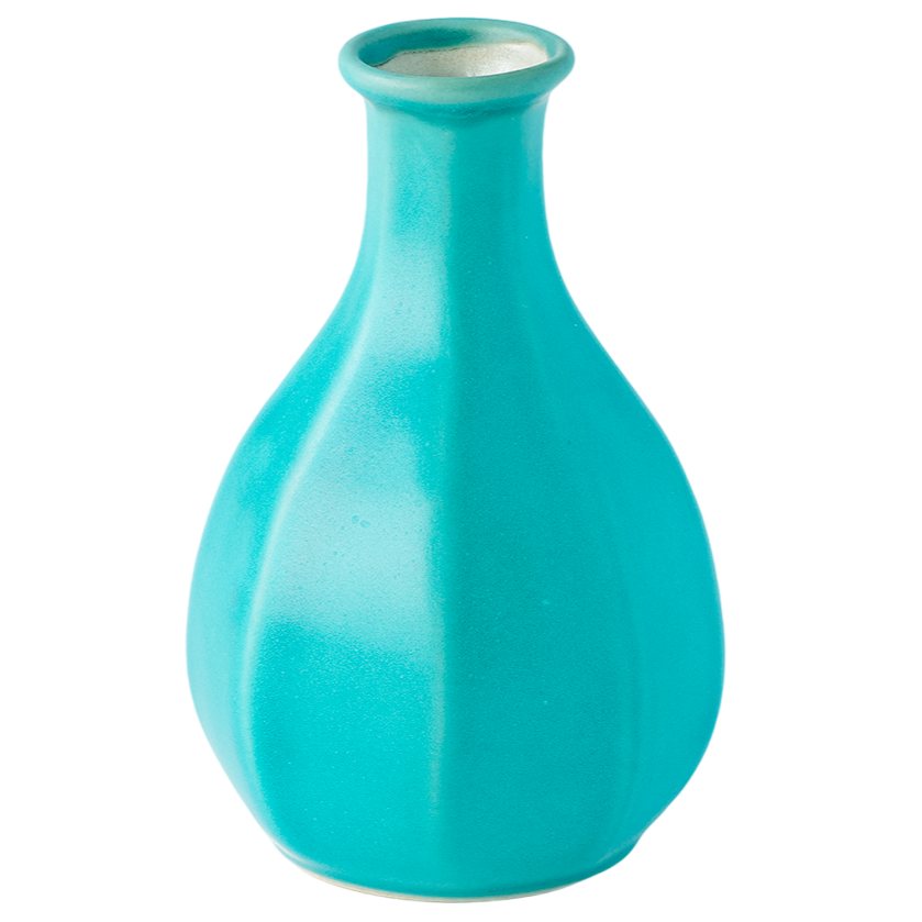 Sake Flasche AQUA, blau, keramik, MIJ