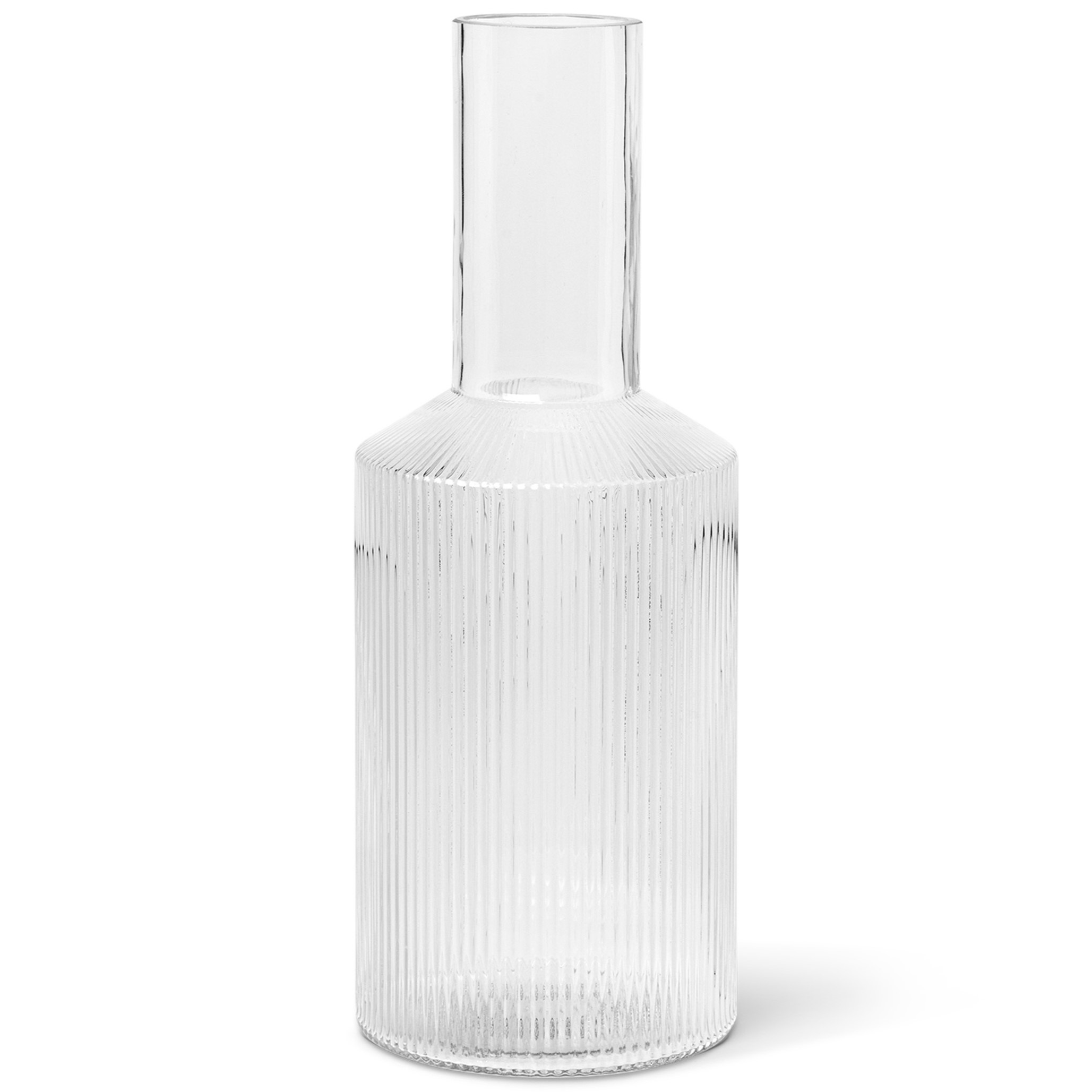 Wasserkaraffe RIPPLE 1 l, klar, glas, Ferm LIVING