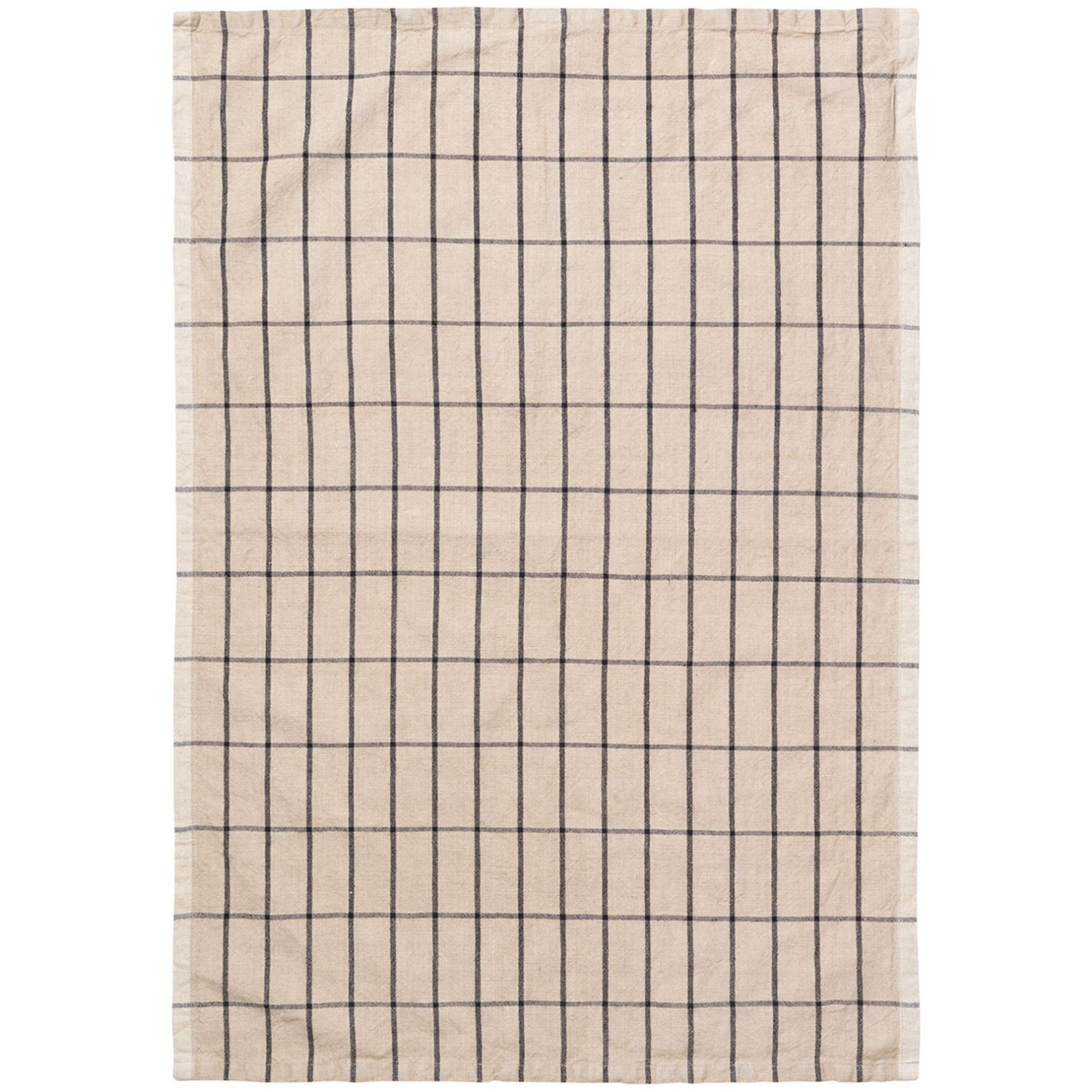Geschirrtuch HALE 50 x 70 cm, Sand, baumwolle / leinen, fest LIVING