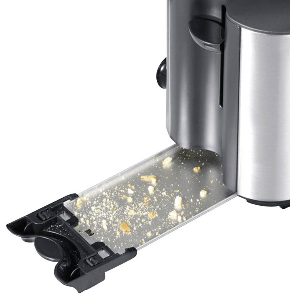 Toaster für zwei Scheiben AT 2509 Severin Silber
