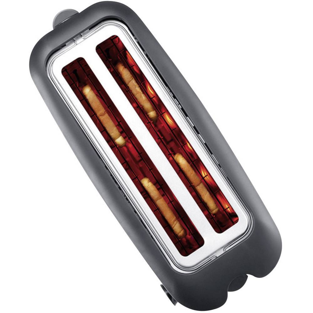 Toaster für zwei Scheiben AT 2509 Severin Silber