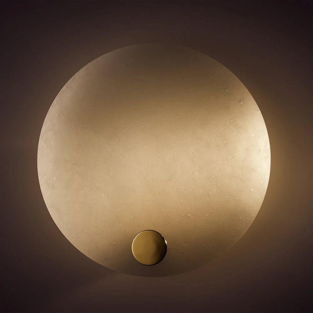 Wandlampe MAGMA 30 cm, weiß, glas, Tala