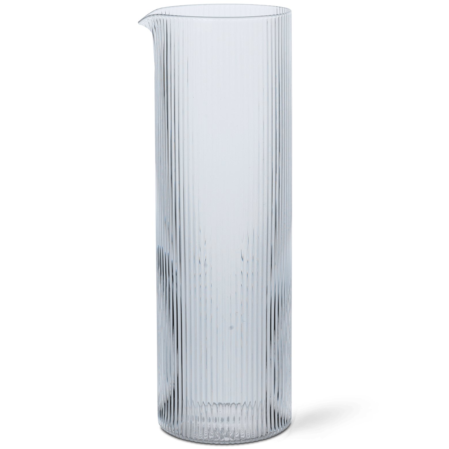Wasserkrug RIPPLE 1,1 l, klar, glas, Ferm LIVING