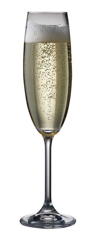 Champagnerglas 220 ml, 2er-Set, Bitz
