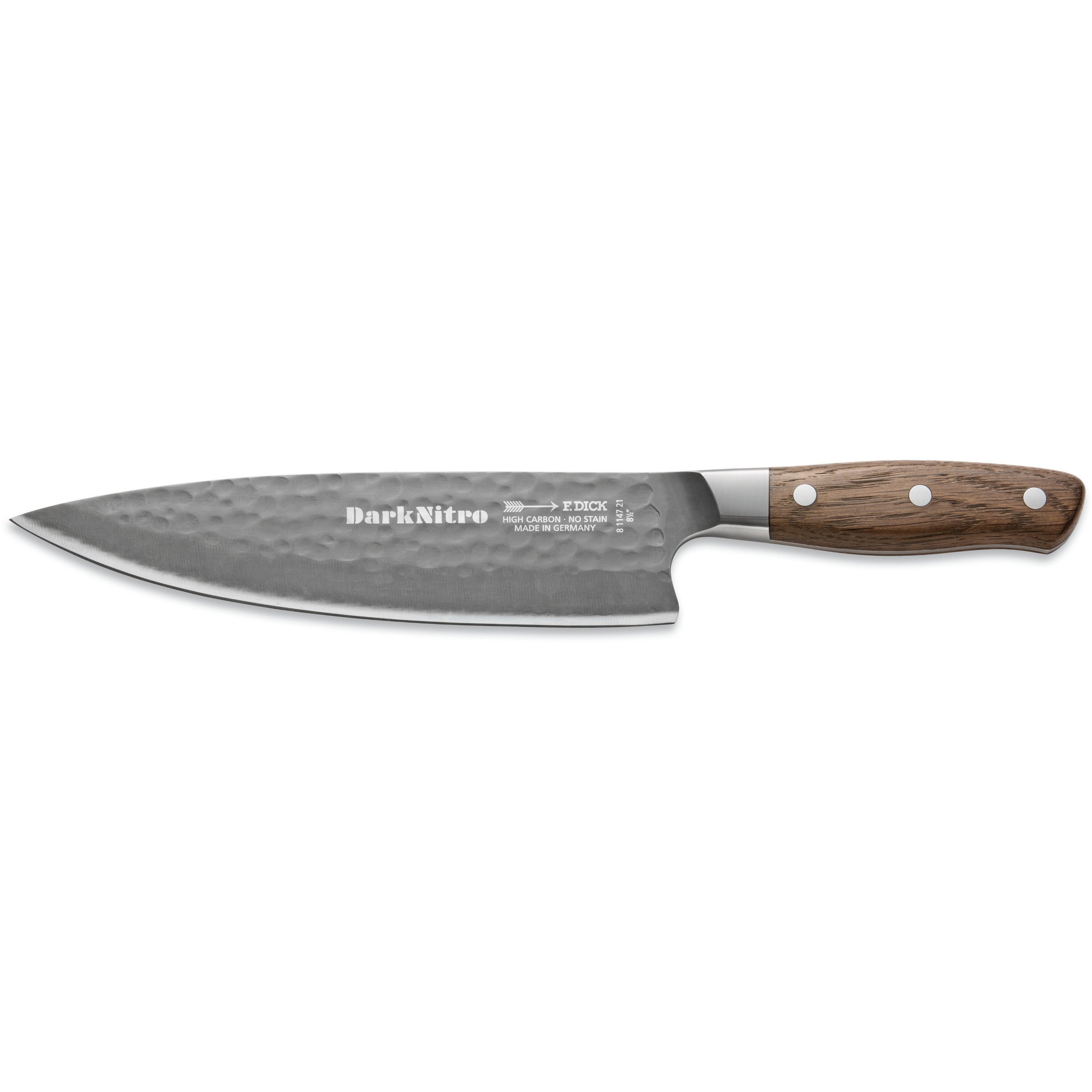 Chefmesser DARKNITRO 21 cm, braun, F.DICK