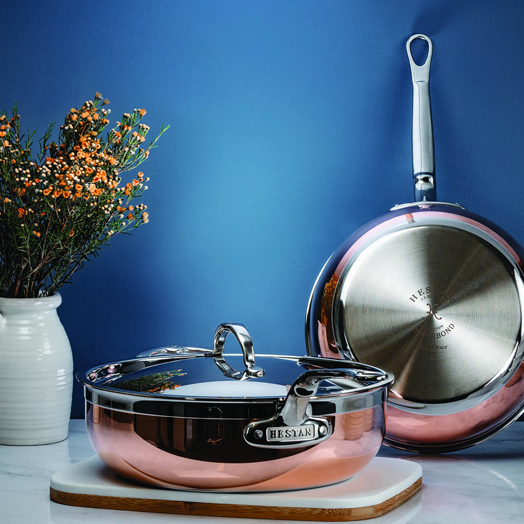 Sautépfanne COPPERBOND 28 cm, 4,7 l, kupfer, Hestan