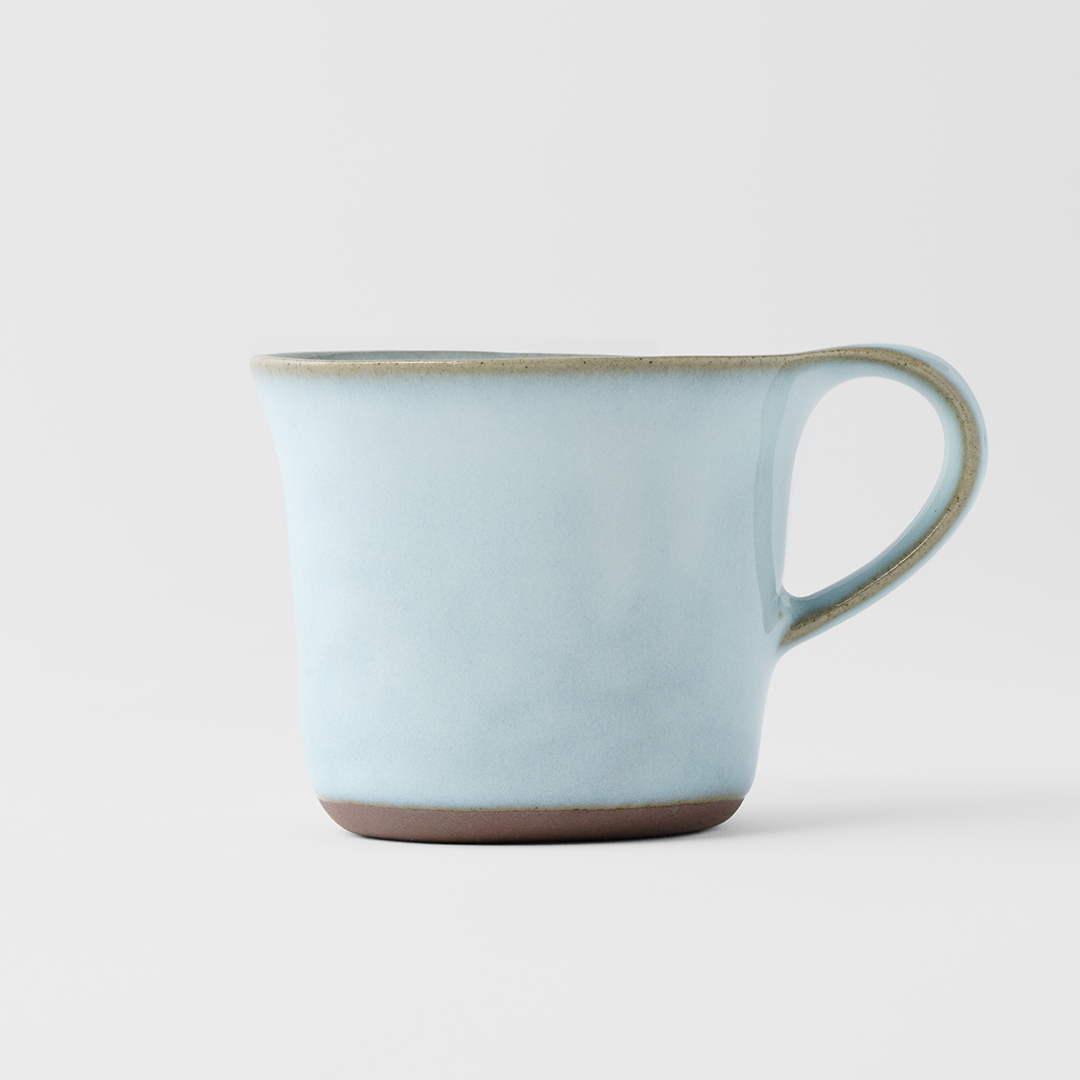 Becher 150 ml, blau, keramik, MIJ