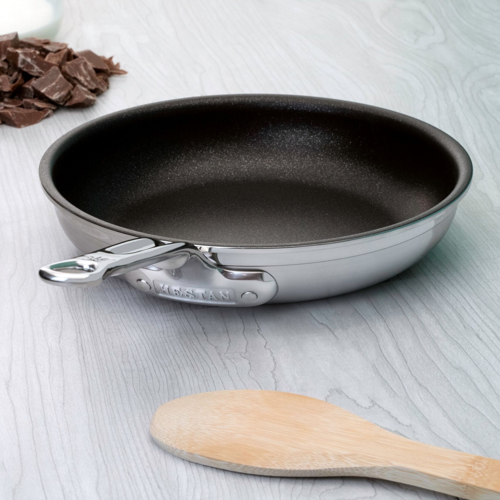 Antihaftpfanne PROBOND 22 cm, edelstahl, Hestan