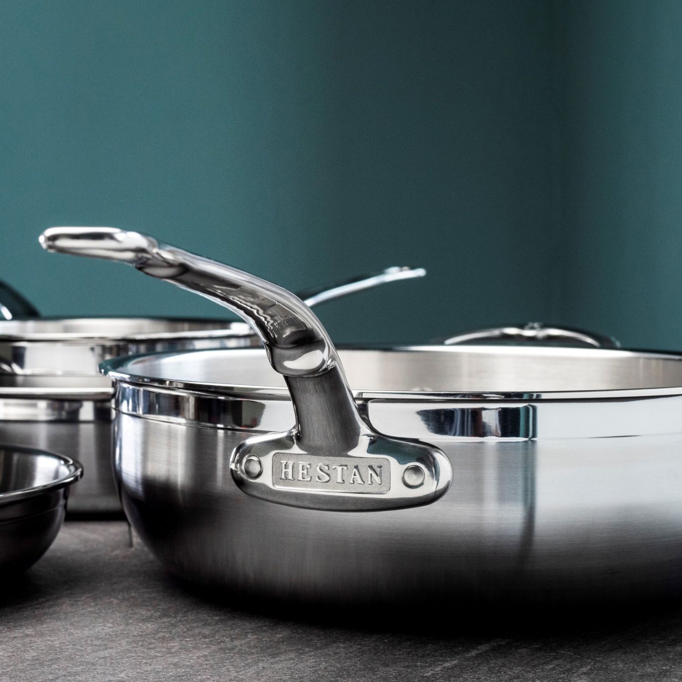 Sautépfanne PROBOND 28 cm, 4,7 l, edelstahl, Hestan