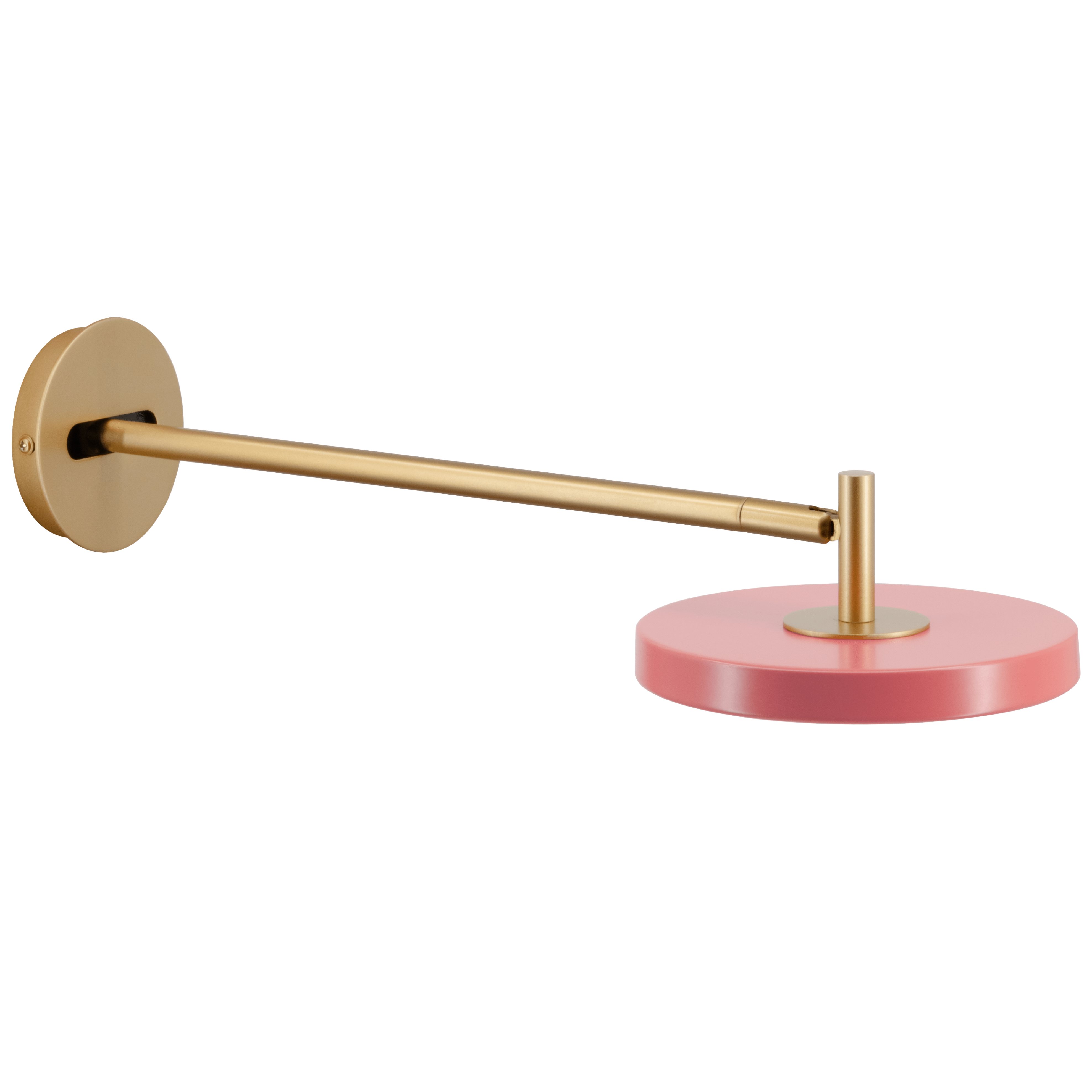 Wandlampe ASTERIA 15 cm, rosa, aluminium, Umage