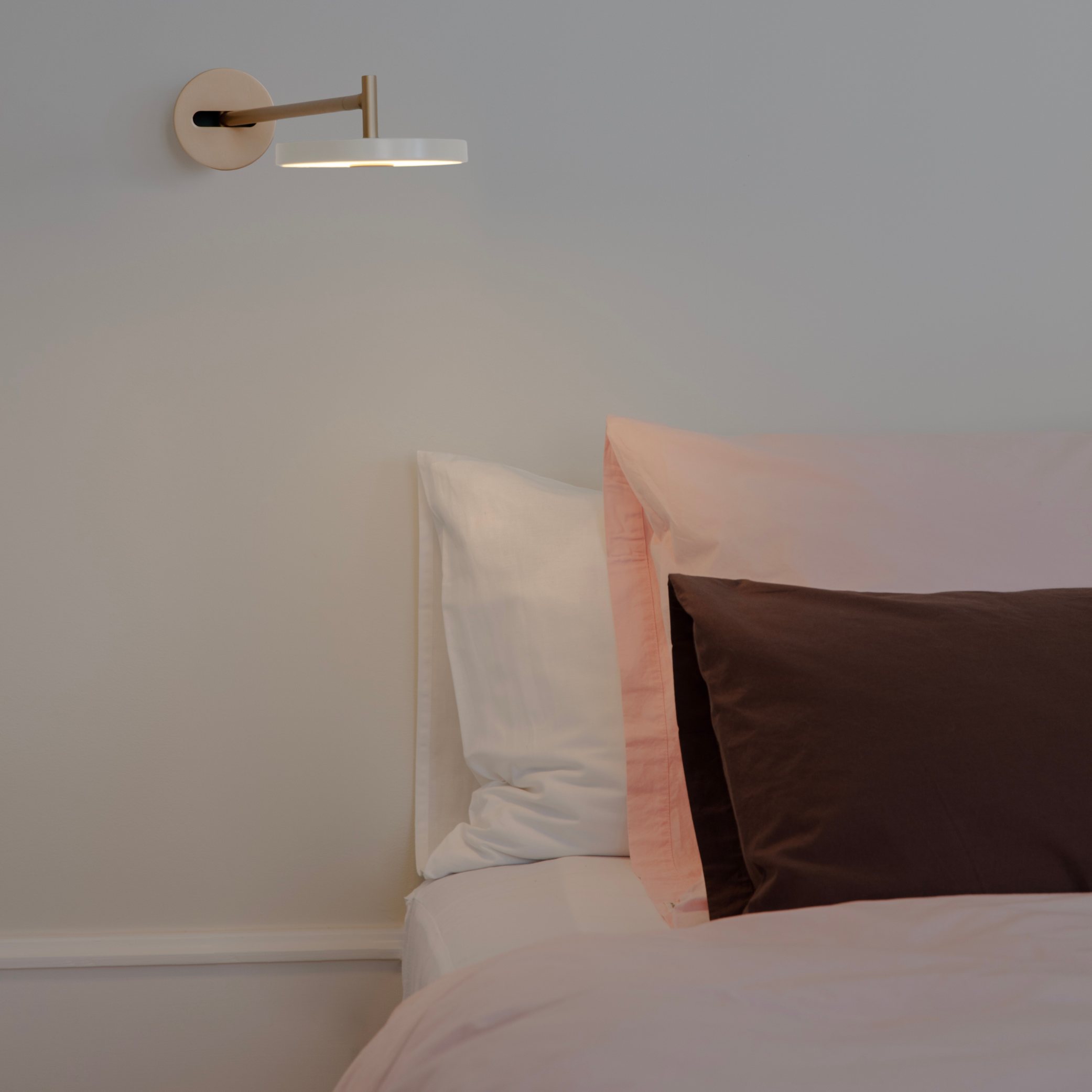 Wandlampe ASTERIA 15 cm, weiß, aluminium, Umage