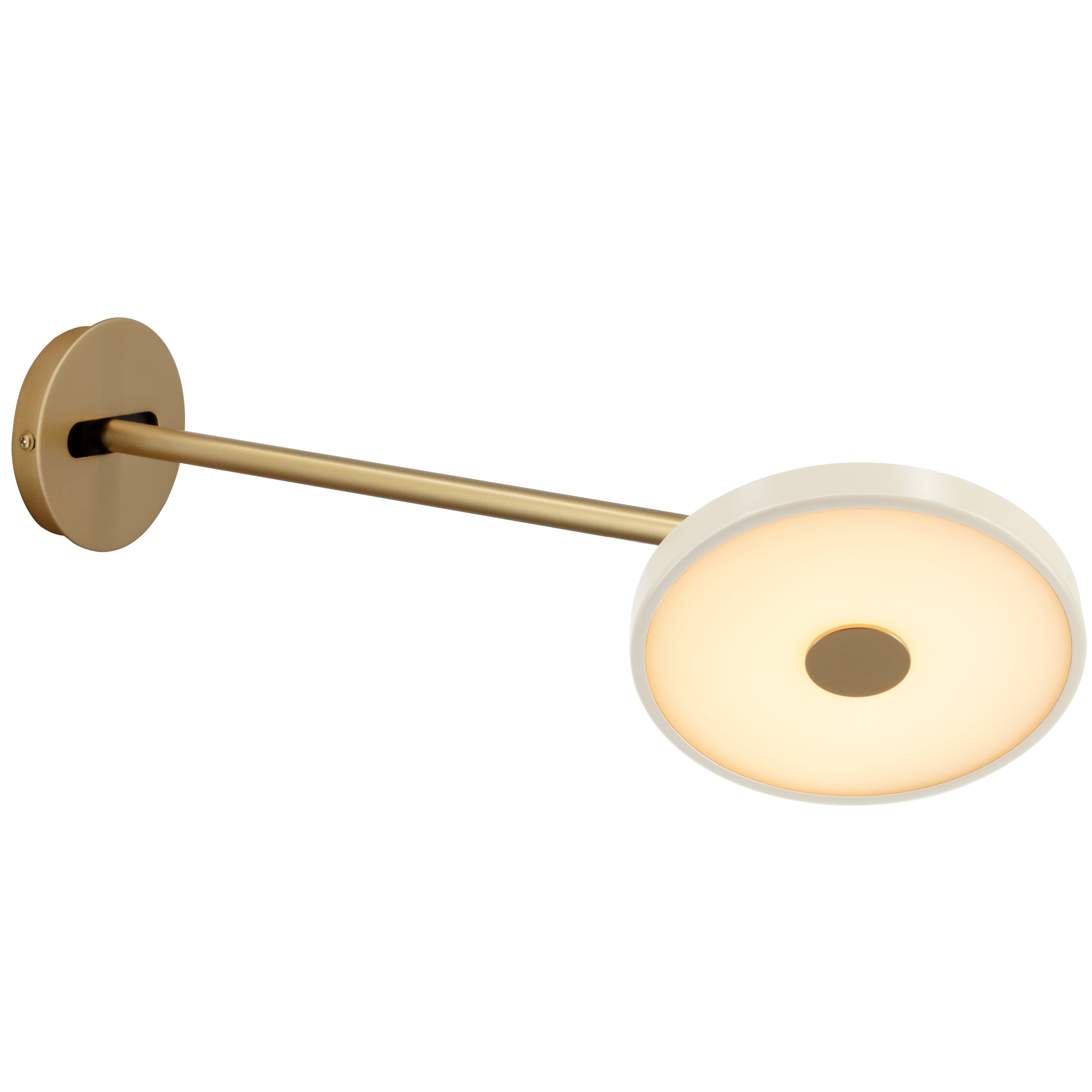Wandlampe ASTERIA 15 cm, weiß, aluminium, Umage