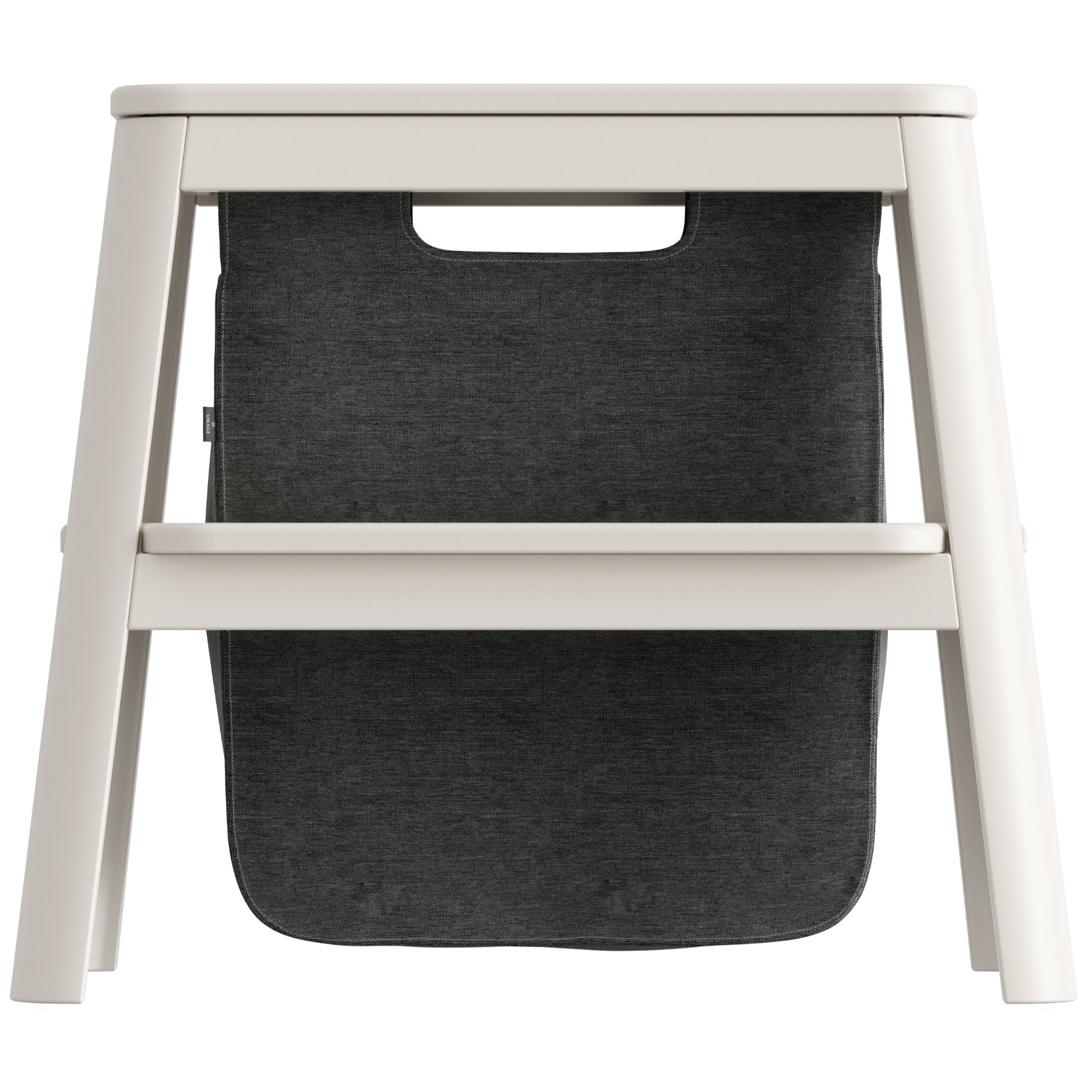 Tritthocker STEP IT UP 48 cm, weiß, holz, Umage