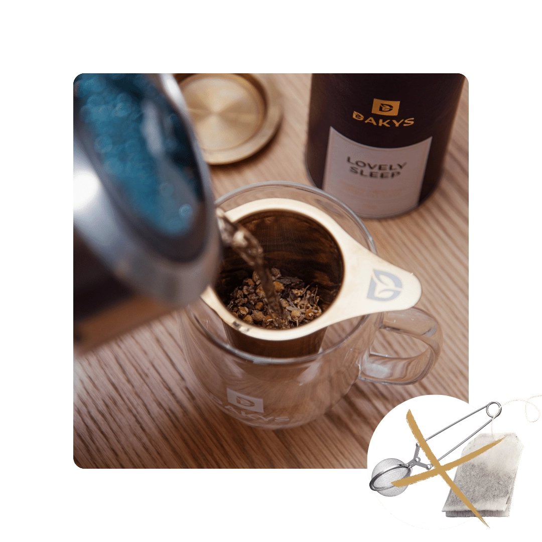 215472 2 sitko na caj zlata nerezova ocel dakys