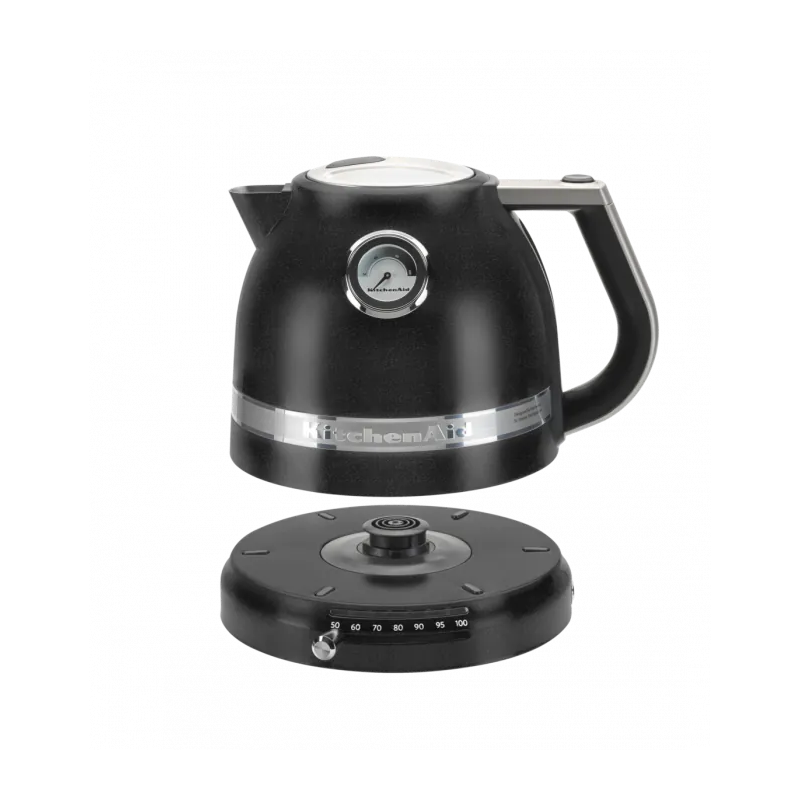 Wasserkocher ARTISAN 1,5 l, Gusseisen, schwarz, KitchenAid