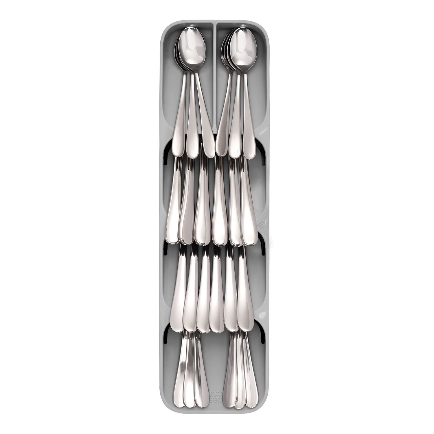 Besteckkasten DRAWER STORE 39,5 X 11 cm, hellgrau, Joseph Joseph
