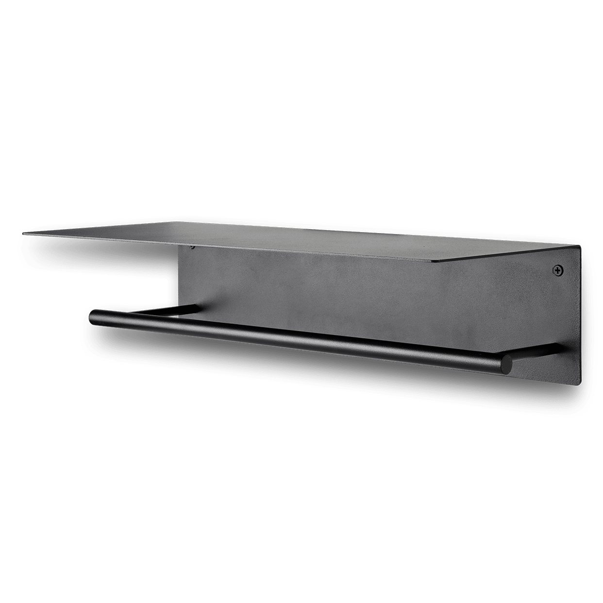 216917 1 policka na rucniky dora 50 cm cerna nerezova ocel ferm living