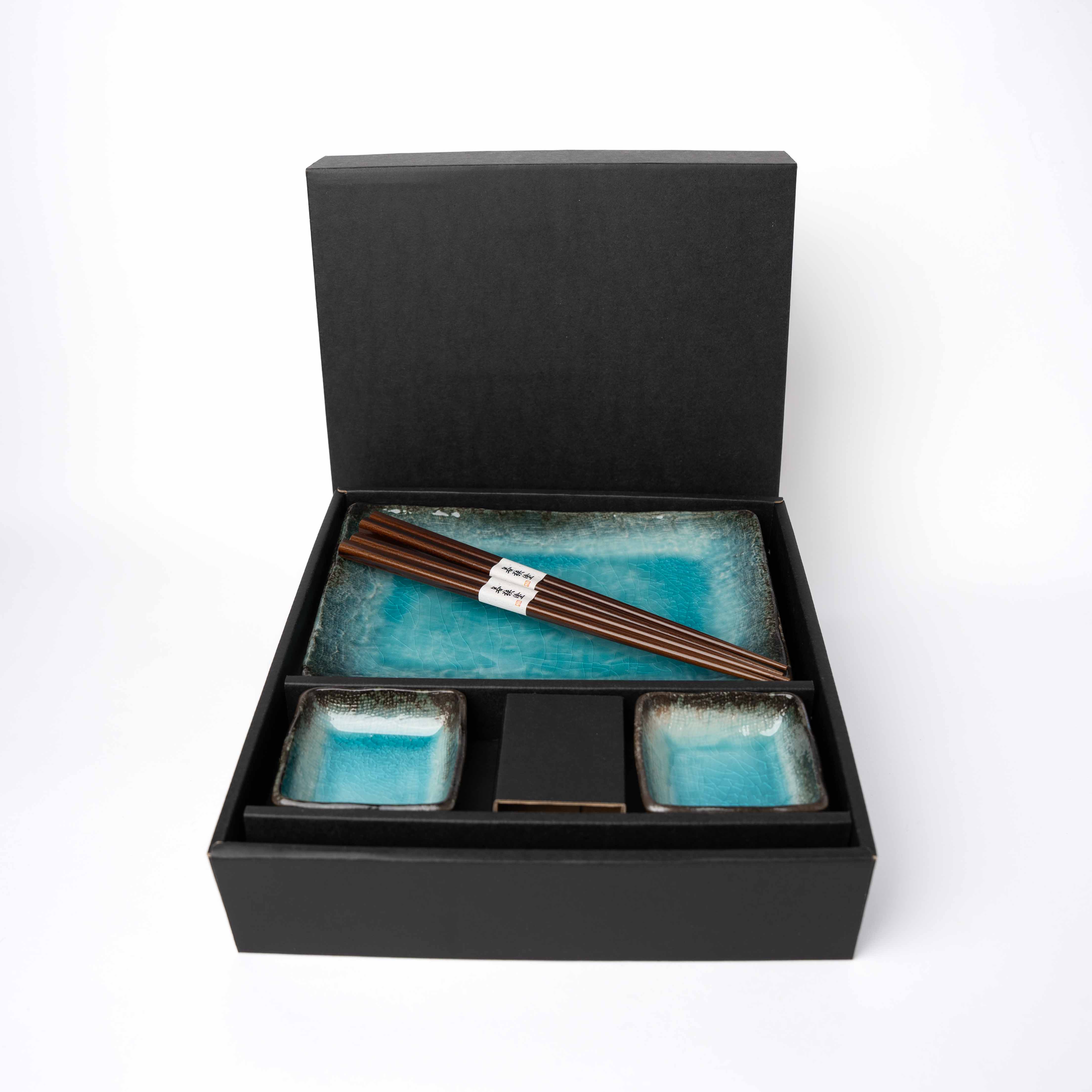 217109 2 sada na sushi sky blue sada 6 ks modra keramika mij