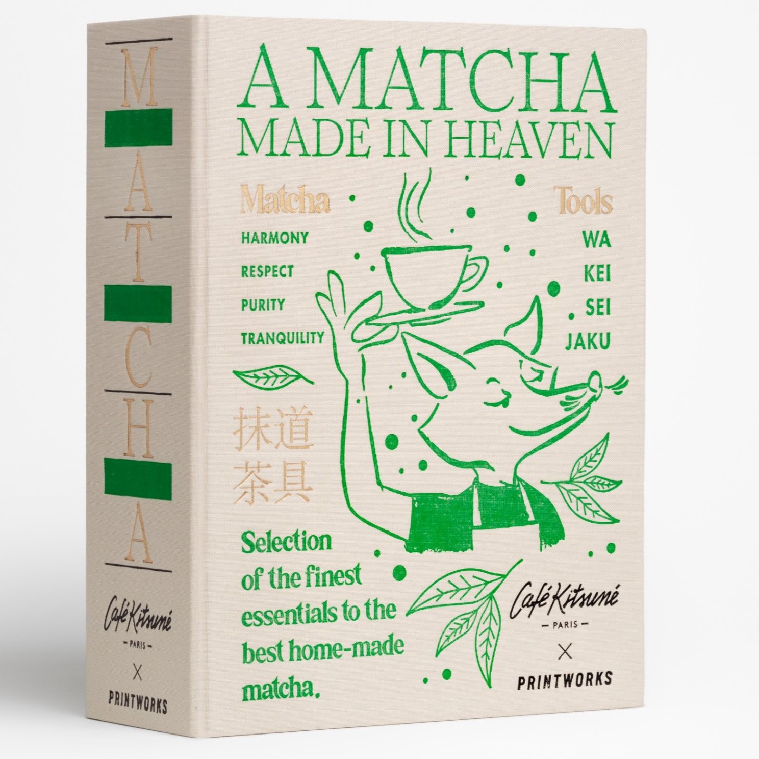 217841 3 sada na matcha caj cafe kitsune sada 3 ks bezova printworks