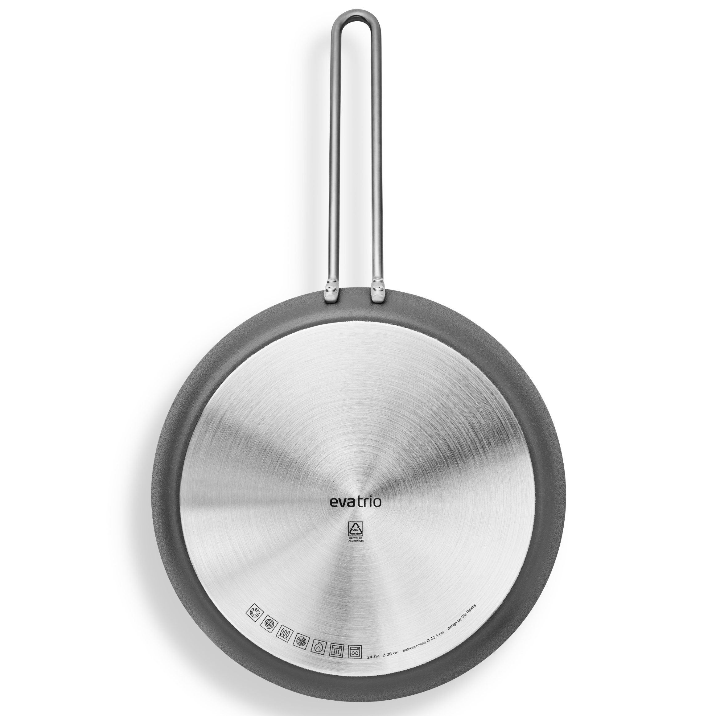 218000 3 neprilnava panev grey line 28 cm hlinik eva solo