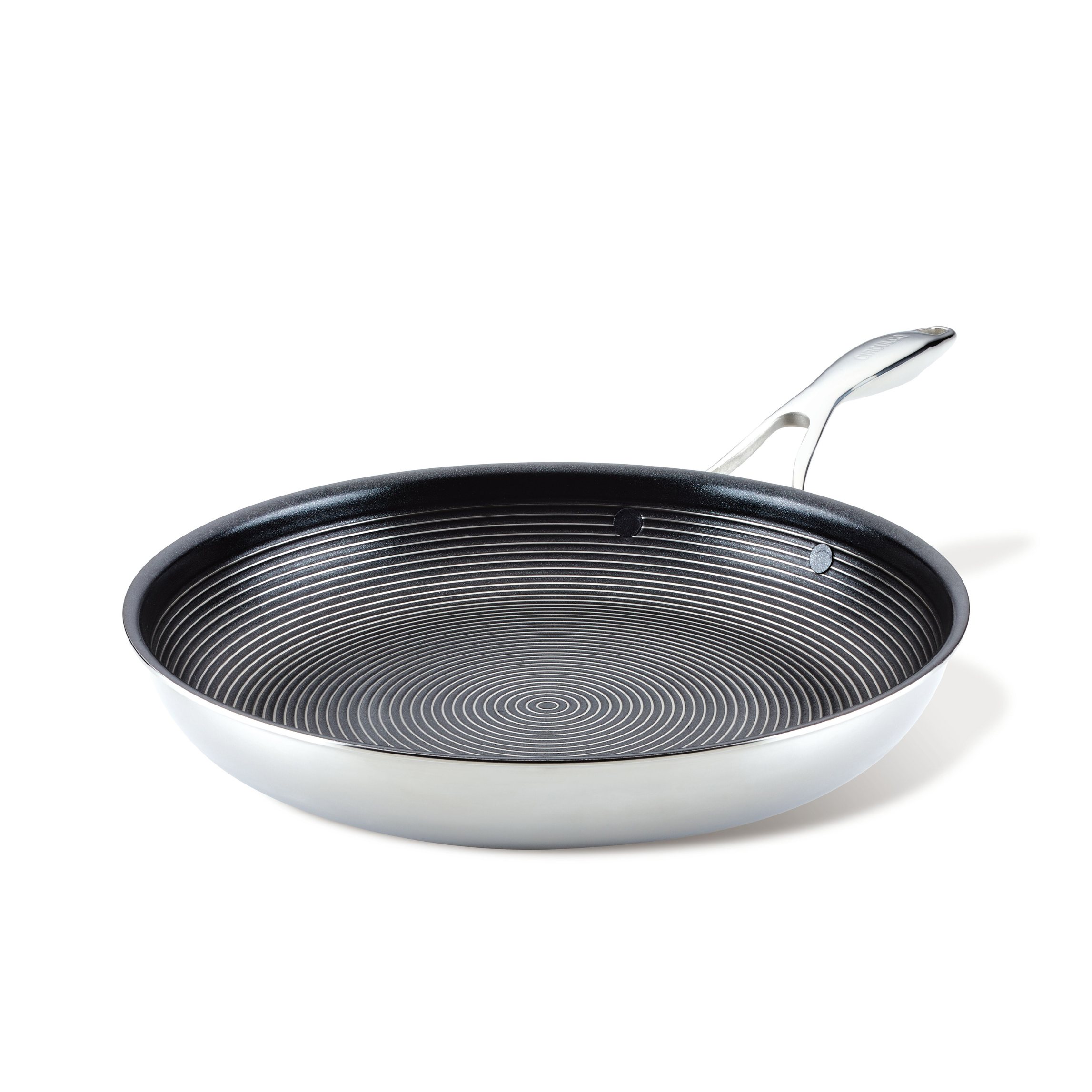 218192 neprilnava panev steelshield 32 cm nerezova ocel circulon