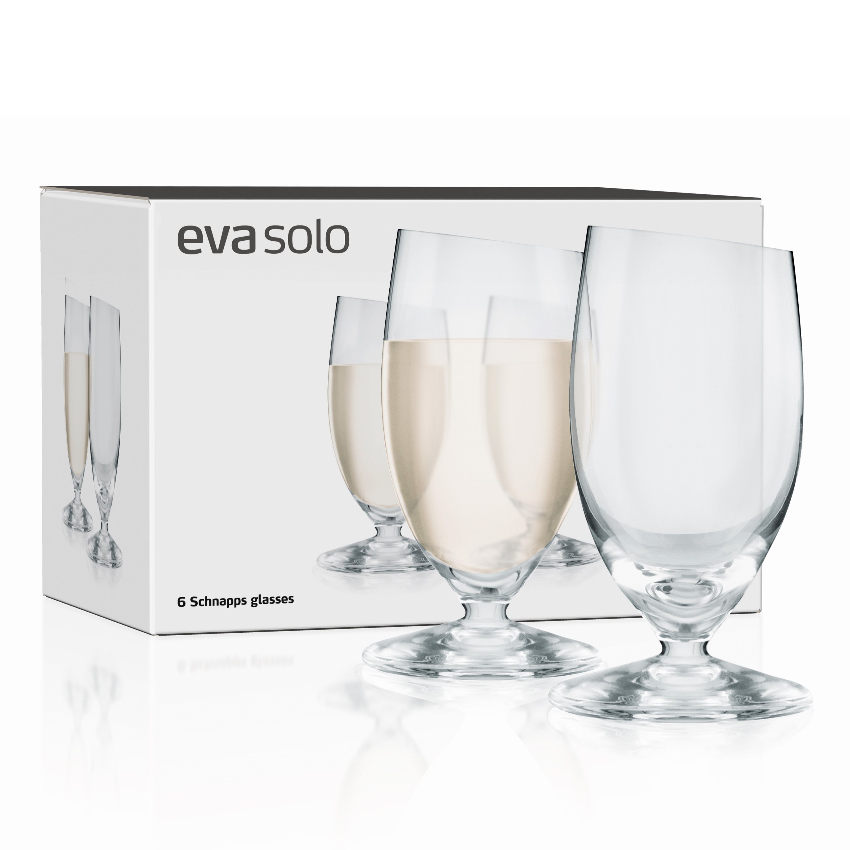 218573 4 sklenice na panaky 40 ml sada 6 ks cira sklo eva solo