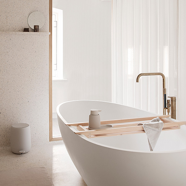 Treteimer SONO 3 l, Creme, Blomus