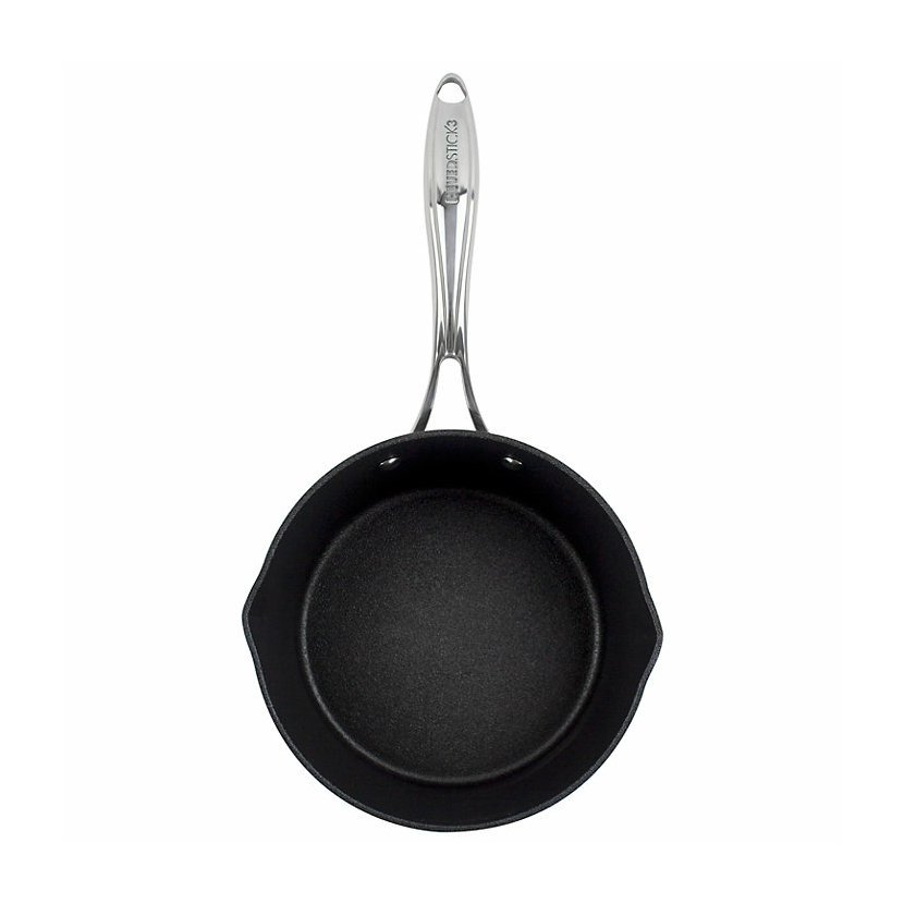 Stielkasserolle NEVERSTICK3 16 cm, 2 l, Aluminium, Eaziglide