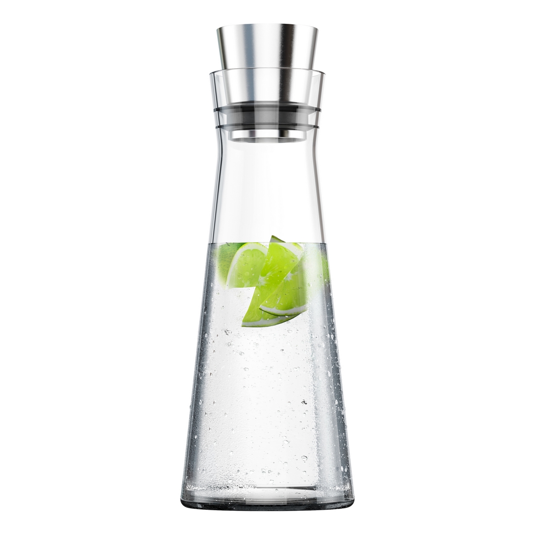 Wasserkaraffe FLOW SLIM 1 l, Edelstahl, Tefal