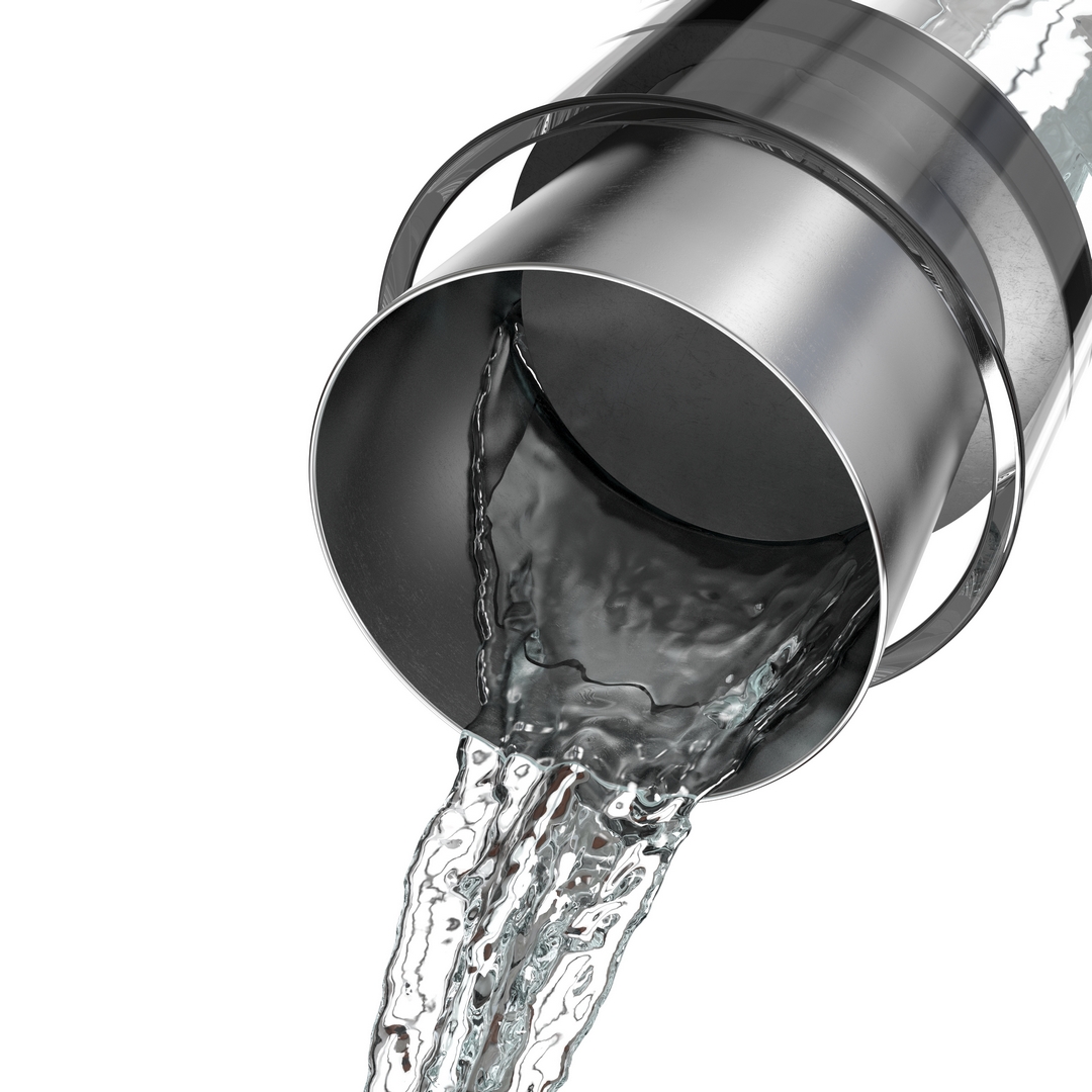 Wasserkaraffe FLOW SLIM 1 l, Edelstahl, Tefal