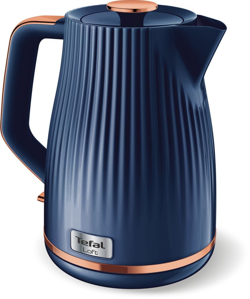 Wasserkocher THE LOFT 1,7 l, blau, Tefal