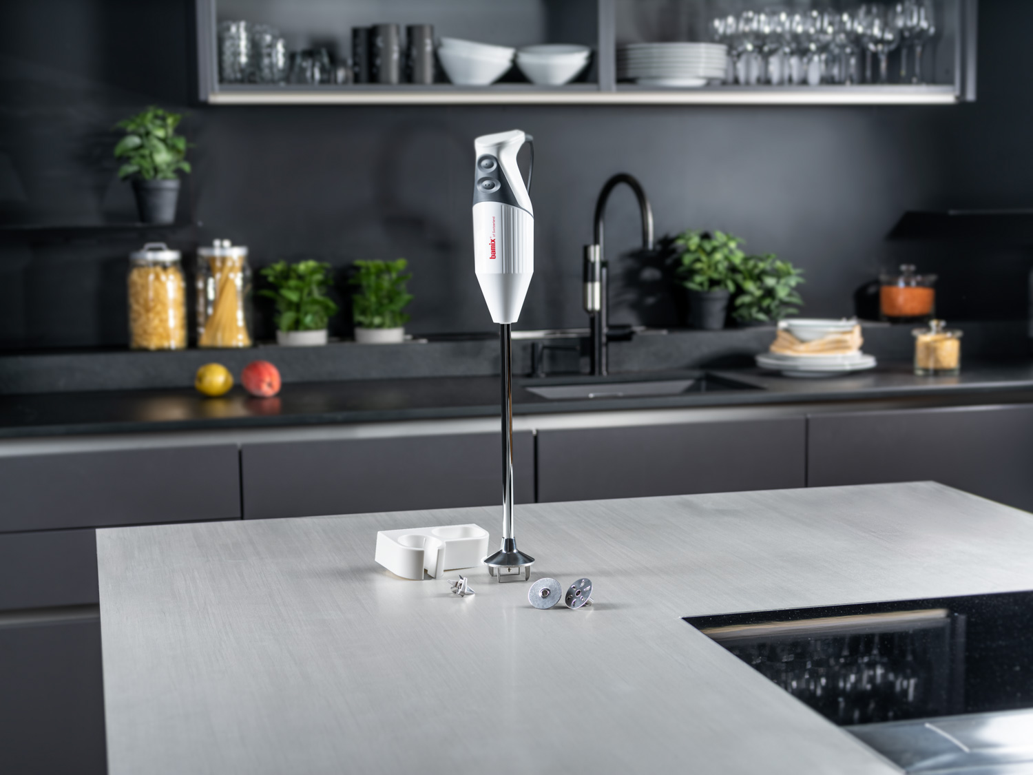 Stabmixer GASTRO PRO 3, 350 W, weiß, Bamix