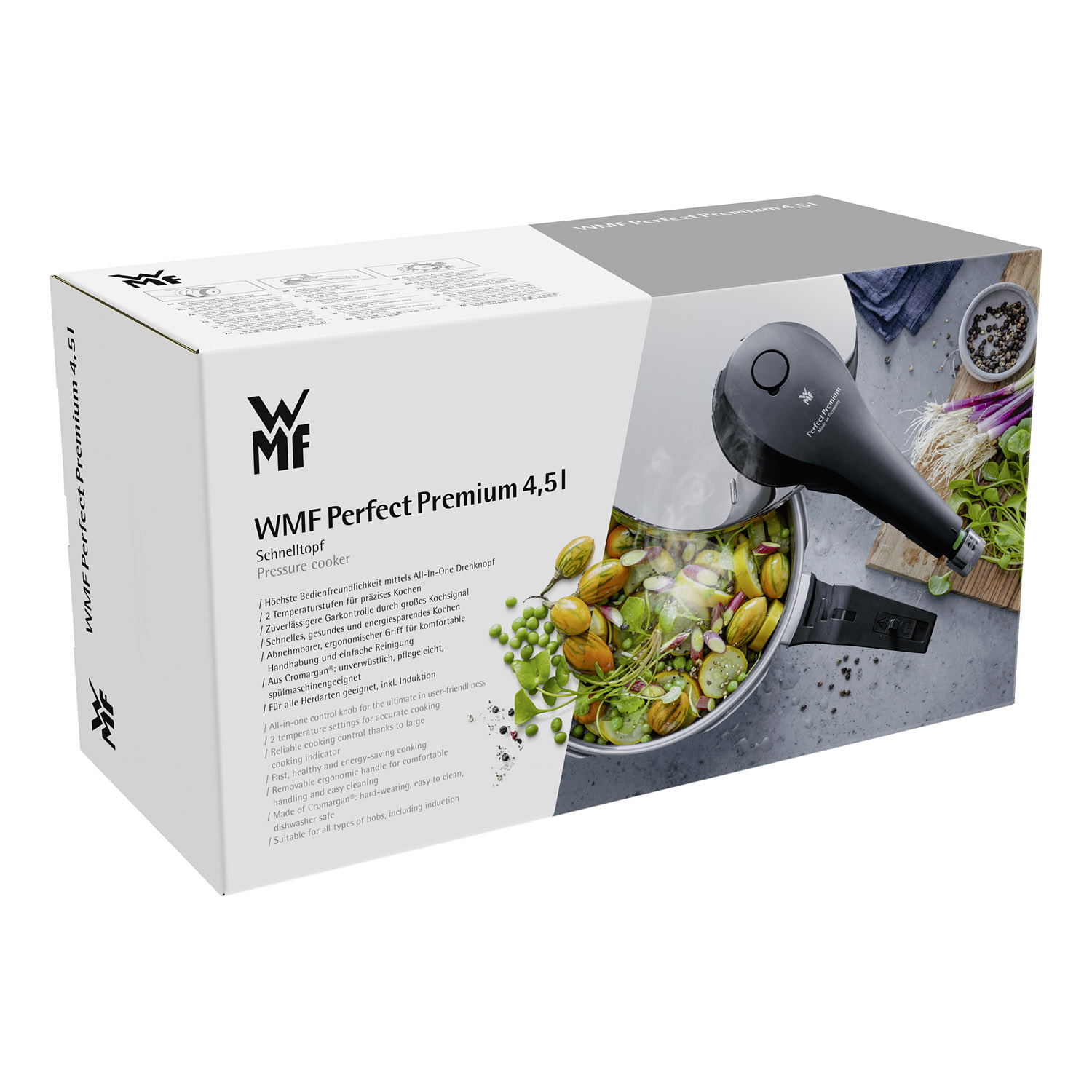 Schnellkochtopf PERFECT PREMIUM 4,5 l, ohne Einsatz, WMF