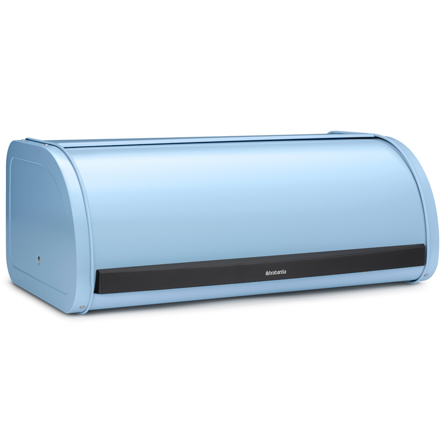 Rollbrotkasten ROLL TOP, hellblau, Edelstahl, Brabantia