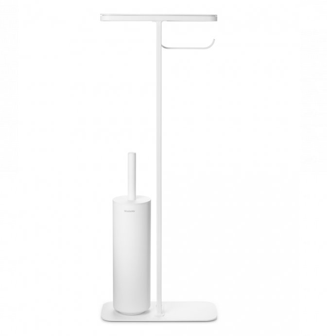 Toilettenbutler WC-Bürstengarnitur MINDSET, mneral white, Brabantia