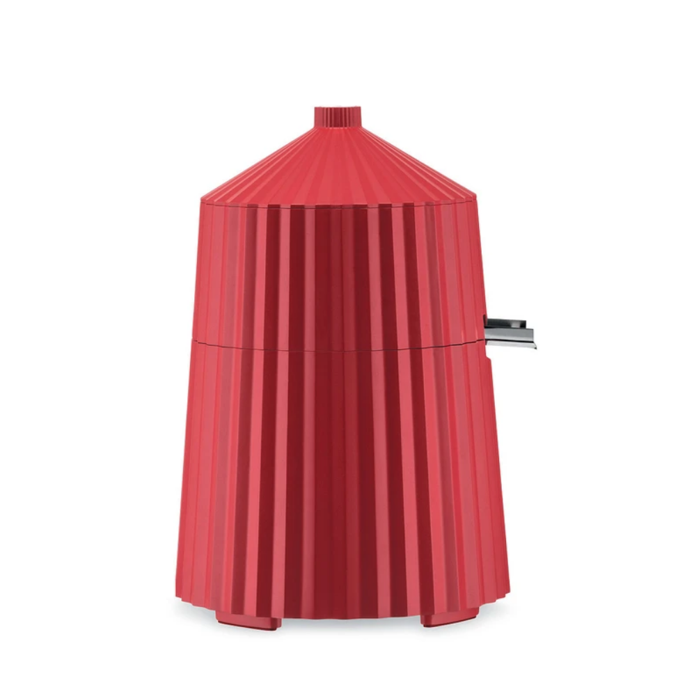 Zitronenpresse elektrisch PLISSE, rot, Alessi