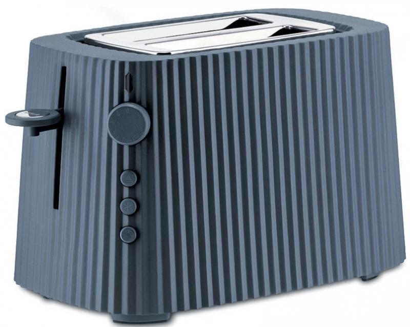 Toaster PLISSE, 2 Scheiben, grau, Alessi