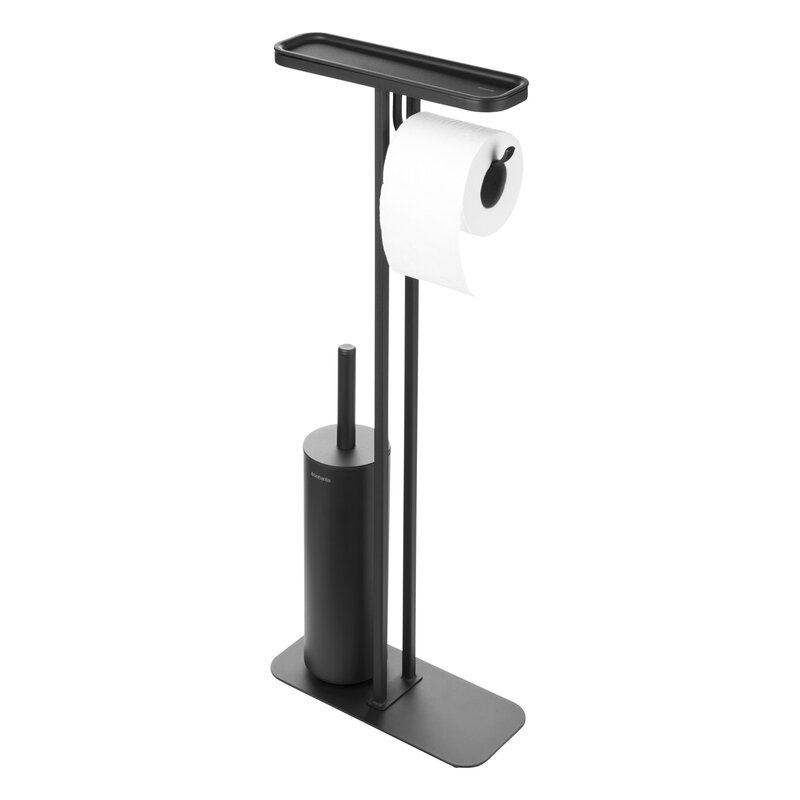 Toilettenbutler WC-Bürstengarnitur MINDSET, mineral grey, Brabantia