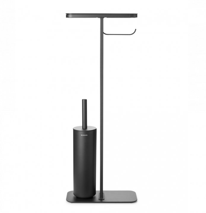 Toilettenbutler WC-Bürstengarnitur MINDSET, mineral grey, Brabantia