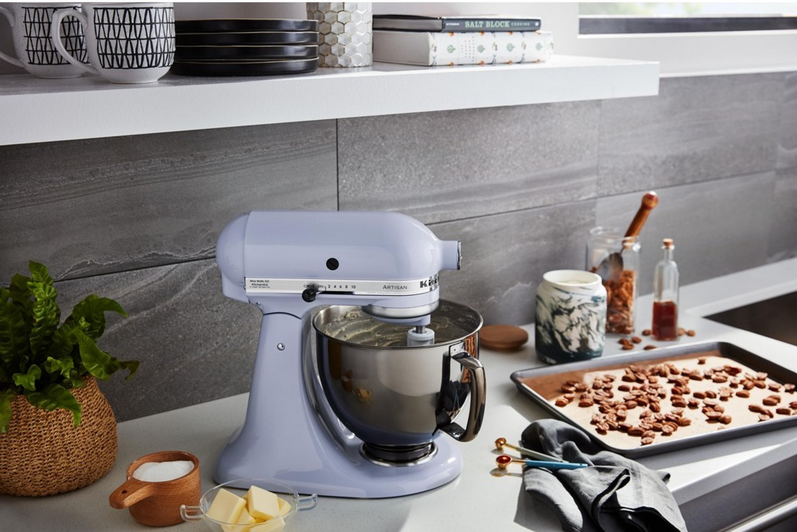 Küchenmaschinen-Rührschüssel 5KSM5SSBQB 4,83 l, Anthrazit, Edelstahl, KitchenAid