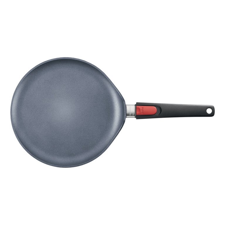 Crepes-Pfanne DIAMOND LITE 26 cm, für Induktion, abnehmbarer Griff, Titanium, WOLL