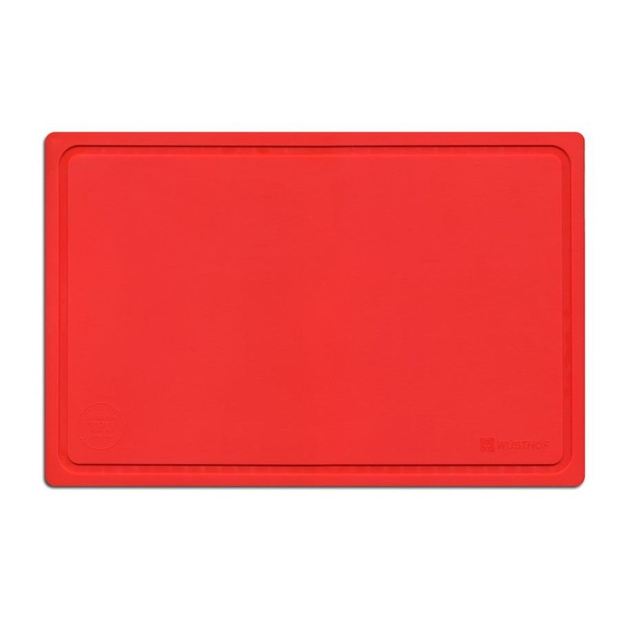 Schneidebrett 38 x 25 cm, rot, Wüsthof
