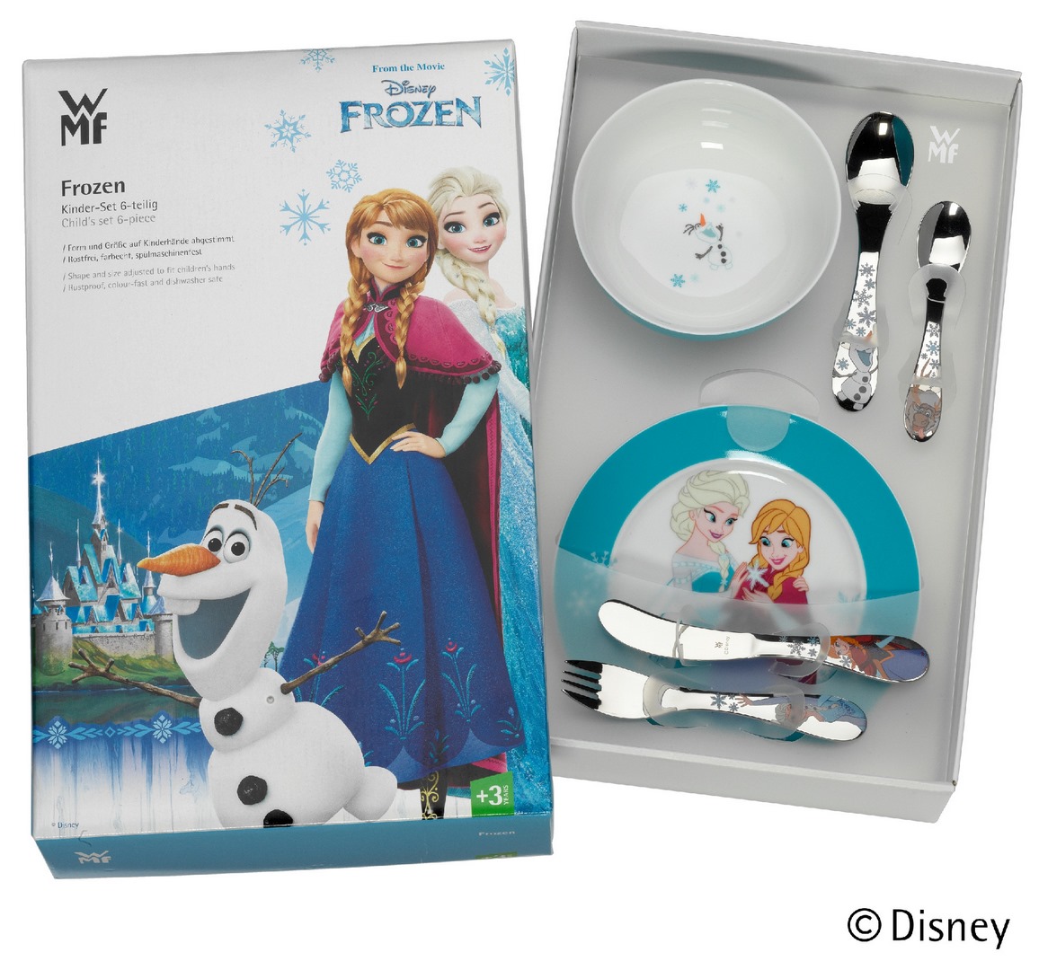 Kinder Besteckset FROZEN DISNEY, 6-teilig, WMF